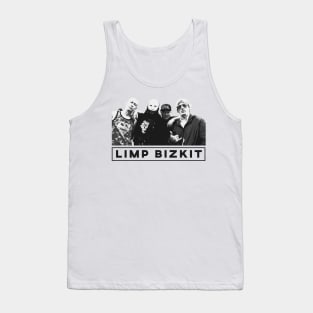 Limp Bizkit Black And White Nu Metal Tank Top